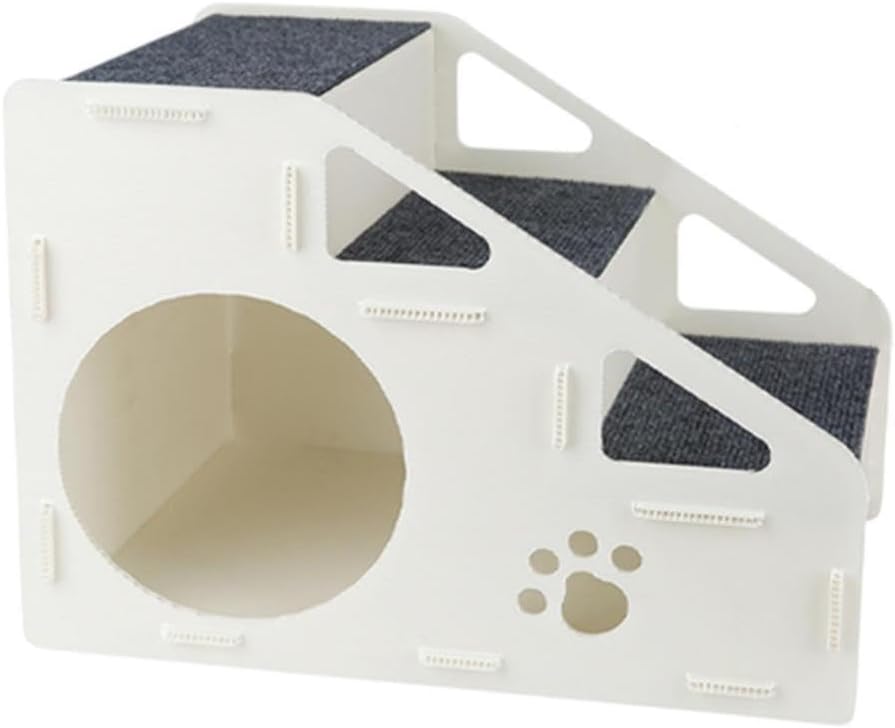 Dog Stair Ladder Dog Step Anti Slip Portable Detachable Pet Ramp Cat Stair for High Bed Small Pets Cars Small Dogs Older Dogs, 3 Step