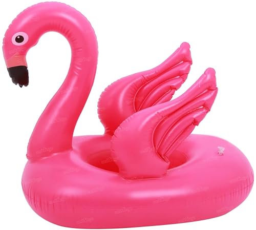 Image of Zest 4 Toyz Swimming Ring Swimming Tube for Kids Inflatable Tube for Swimming Pool Floaters for Kids Water Tube for Baby Swim Ring for 3+ Years Girls and Boys (Swan Shaped) Pink