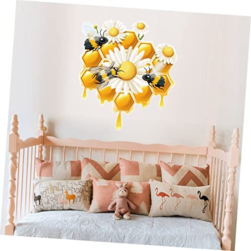 Stickers muraux abeille poétiques : créez un cocon de douceur pour votre bébé - 7