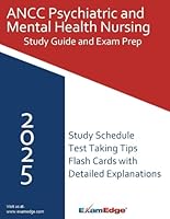 ANCC Psychiatric and Mental Health Nursing Study Guide 2025: Complete Review with Practice Questions, Test-Taking Strategies, and Flashcards for RN-BC Certification Success B0F5N7C4F6 Book Cover
