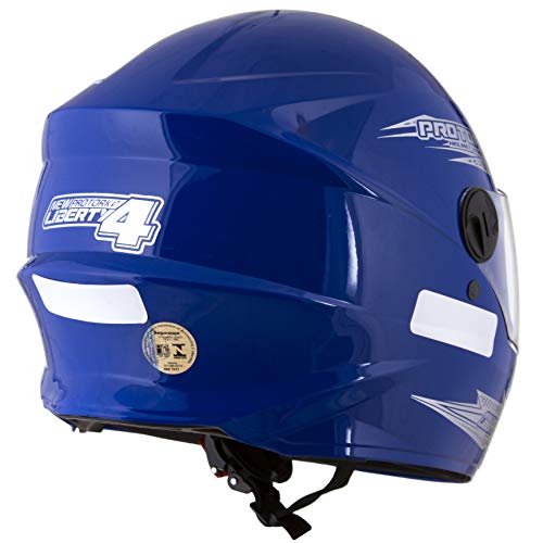 Pro Tork Capacete New Liberty Four 56 Azul