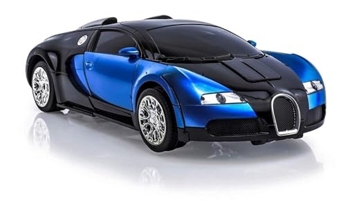 Image of DREAMY DEN Transforming Robot Car for Kids, Automatic Vehicle with Light & Sound, Indoor Outdoor Play Gift for Boys & Girls 3+ Years, Pack of 1