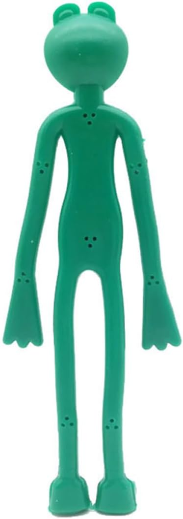 DECHOUS 5Pcs Green PVC Frog Style Garden Plant Ties for Vines and Cables