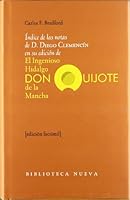 Índice de las notas de D. Diego Clemencín en su edición de El ingenioso hidalgo Don Quijote de la Mancha (Castillian Edition) 8497423925 Book Cover