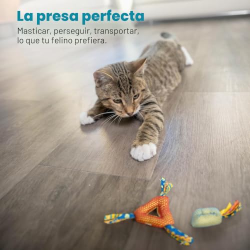 Miniatura 7 de Petstages Catnip Dental Health Chews - Juguete Para La Salud Dental - Para Gatos - Multicolor - Pack De 2