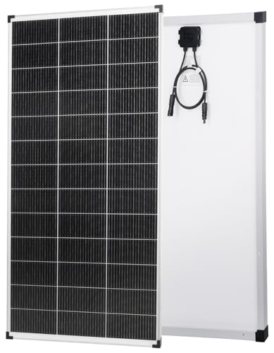 Image of 200 Watt Solar Panel, 18 Volt Solar Panels for RV, 25% High Efficiency N-Type 18BB PV Module Solar Charger Waterproof IP68 for 12V Battery Shed Van Camp Boat Home Farm Off-Grid(56.7"x26.4",Single)