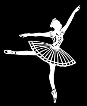 Amazon.co.jp: 切り絵 バレリーナ横 一人 : ホーム＆キッチン