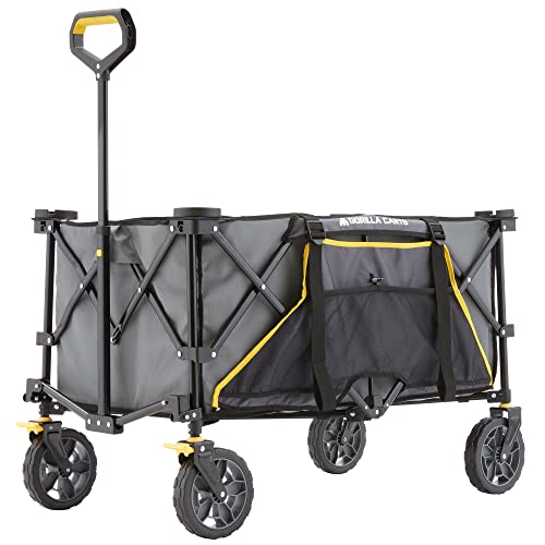 Gorilla Carts Collapsible Folding Wagon