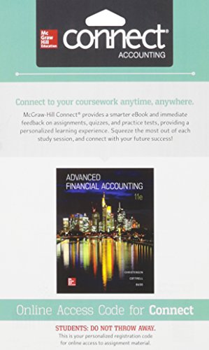 Gen Cmb Adv Fincl Acct; Connect Access Card 1259546640 Book Cover