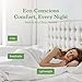 California Design Den King Size Sheets Set - Soft 100% Organic Cotton, Crisp Percale Sheets with Deep Pockets, Breathable and Durable Bedding Set - Light Grey