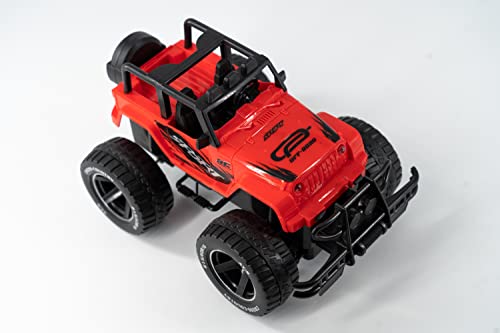 Chxingfeng Off-Road Adventure Rc Truck, 1:18 Scale Red Electric Truck, Red Off-Road Rc Pickup Trucks,Rc Model Toy Great For Beginners Or Kids #TOP1
