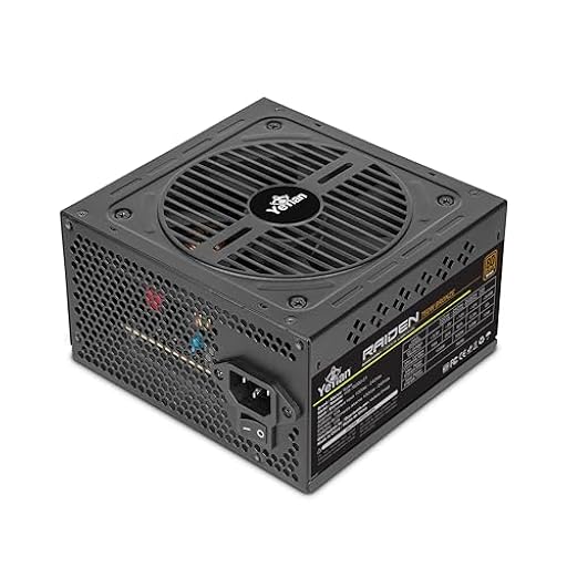 YEYIAN Raiden 750W Fuente de Alimentación No Modular PC 80+ Bronce | PCIE 6+2 | ATX 12V Ver 2.3 | 80 Plus Bronze | Cables Planos | Ventilador 120mm | PC Gaming Compatible Intel Nvidia AMD (Negro) | Ya disponible en tu tienda friki favorita! En mundofriki.es!