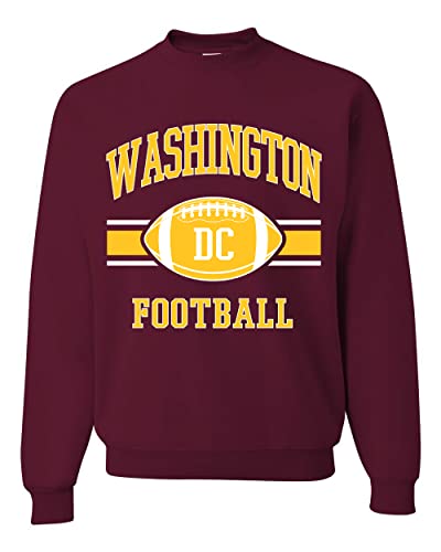 Wild Bobby City of Washington Football Crewneck Sweatshirt