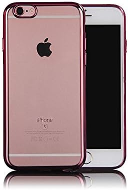 Amazon Iphone 6 Iphone 6s サイドカラー ケース Tpu 透明ソフトケース ガラスフィルム付属 ピンクゴールド Zak Zh156 6 Pg 家電 カメラ オンライン通販