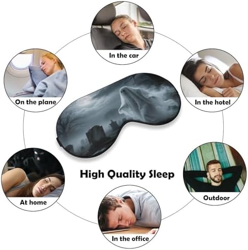 Soft Travel Sleep Eye Mask, Compact Lightweight Accessory for Travel and Daily Use - Frien detail image