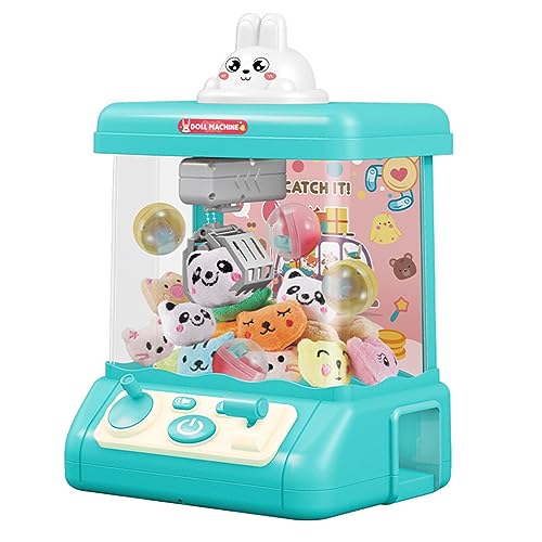 Fiorky Máquina s con Garra, Máquina Automática con Clip para s, Carga USB, Máquinas Juguete con Música y Agarre Fuerte, ni Juguet Plástico para Niños para Ju