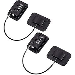 PYNQ Candado de refrigerador con código combinado, seguro para nevera, cerradura de seguridad para niños, cerradura de puerta de