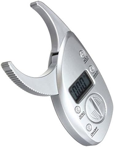 Qiorange Digital Display LCD Body Fat Caliper Skin Fold Analyzer