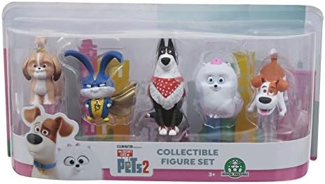 Mascotas 2 ECE03000 Secret Life of Pets 2 Blister Pack of 5 Jointed Figures