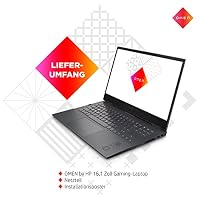 HP Omen Gaming Laptop / 16,1" FHD IPS 144Hz Display/AMD Ryzen 7-5800H / 16GB DDR4 RAM / 1TB SSD/NVIDIA GeForce RTX 3070 / Windows 11 Home/QWERTZ Tastatur/Mica Silber – Ansicht 5