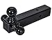 Buyers Products Tri-Ball Hitch with Black Towing Balls - 2-1/2 Inch Receiver