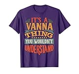 Vanna Name Gifts By Vnz Women's Black V-Neck T-Shirt