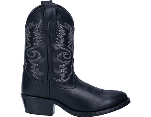 Dan Post Western Boots Boys Bandito 9" Shaft 4 Youth Black DPC39802
