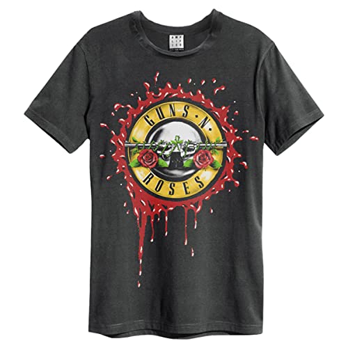 T-shirt Guns N Roses Amplified XL charbon coton durable qui ne déteint pas