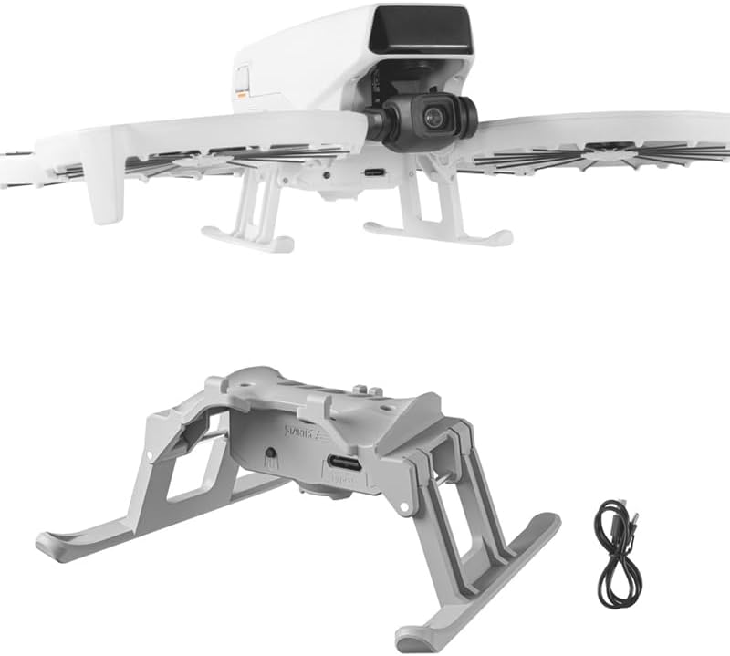 Coyktonty Night Lighting Landing Gear for DJI FLIP, Rechargeable LED Night Flying Lights 2 in 1 Kit