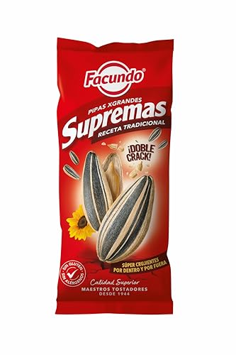 Facundo, Supreme Geroosterde zonnebloempitten, 120 g