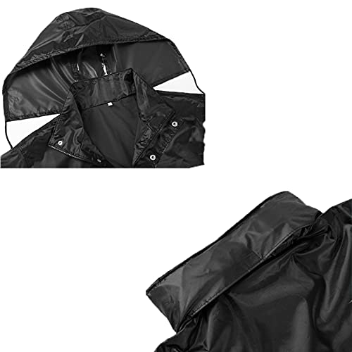 Chaqueta impermeable ligera para hombre con capucha 3X-Large miniatura 7