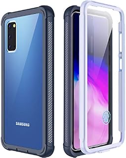 SPIDERCASE Designed for Samsung Galaxy S20 Case, Heavy Duty Protection, Shockproof Rugged Anti