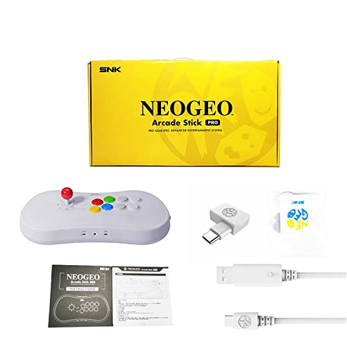 Unico Snk Neo Geo Arcade Stick Pro, Pre-Loaded 20 Official Licenced Neogeo Retro Games, Neo Geo Pocket Console Support Hdmi Output #TOP6