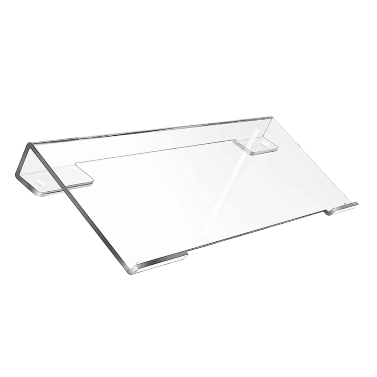 ERINGOGO Ergonomic Keyboard Stand for Desk Acrylic Keyboard Riser Multi-functional Shelf Home Office Accessory