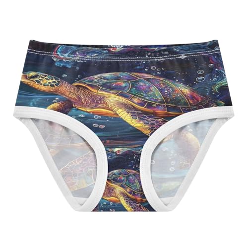 Colorful Sea Turtles Toddler Girls's Underwear 2T 202b8904 - Main Image