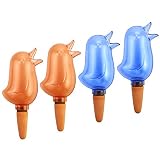 Acmer 4 Packs Plant Self Watering Spike Plant Self-Watering Stakes Automatic Watering Tool Plant Aut