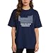 I Wear This Shirt Periodically T-Shirt Funny Sci-Fi Movie Fan Tee, Blue, L