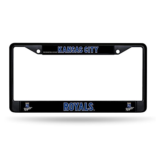 MLB Royals Chrome Frame, Black, 15 x 8