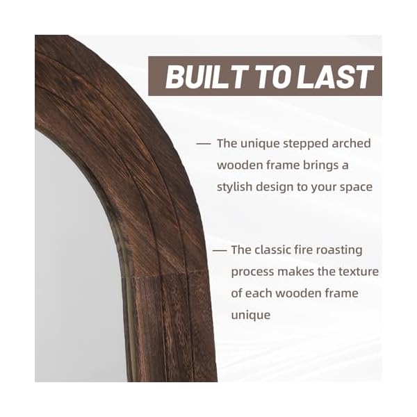   Arched-Full-Length-Mirror-with-Solid-Wood-Frame-65x22-Farmhouse-Wall-Mounted-Floor-Mirror-with-Stand-Vertical-Hanging-Leaning-Standing-for-Bedroom-Living-Room-Brown