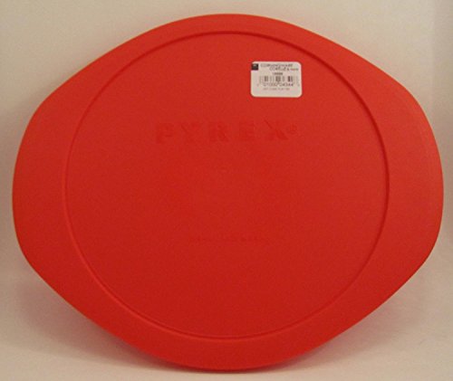 Pyrex Red Plastic Lid for 2 Qt Round Baking Dish