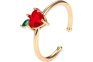 Dainty Fruit Rings Jewelry: Embrace Summery Charm