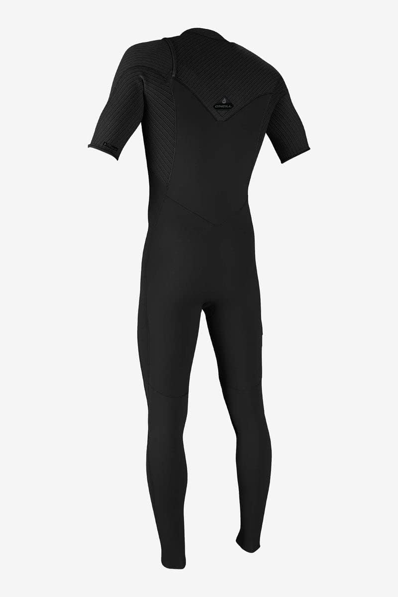 O Neill Hyperfreak 2mm Chest Zip SS Fullsuit A00-22-Black-Black L
