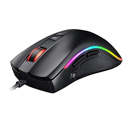 Inter-Tech Gaming-Maus GT-300+ RGB schwarz, 88884097