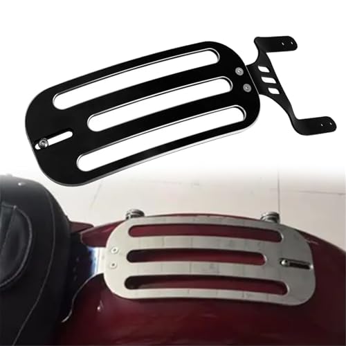 GUYANA Gepäckträger Motorrad-Hinterradgepäckträger-Unterstützungshalter Frachtregal Regalhalterung Für Indian Für Springfield 2021 2022 2023(Nero)