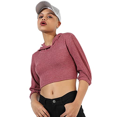 Image of Campus Sutra Women's Cotton Regular Fit Tops