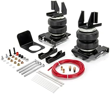 TORQUE Airbag Air Bag Suspension Kit for 2007-2018 Chevy Silverado 1500 and GMC Sierra 1500 2WD 4WD Rear Helper Bag Spring Towing 5000 lbs (Replaces Firestone Ride Rite 2430) (TR2430)
