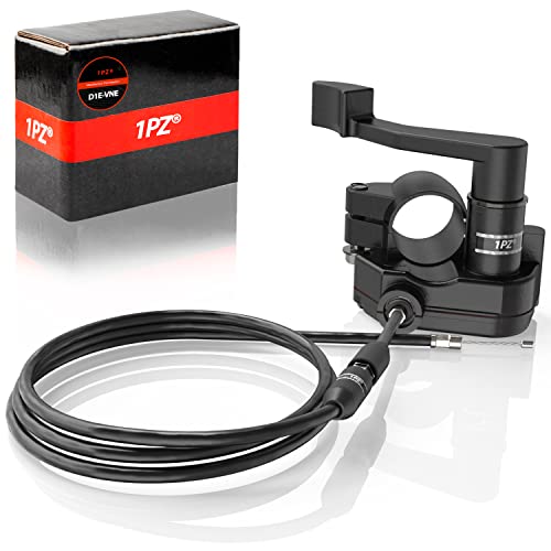 1PZ D1E-VNE Motorrad Daumengas 22 mm Daumen Gaspedal Controller mit Gaskabel Ersatz für 50cc 70cc 90cc 110cc 125cc Pocket Bike Motorrad ATV Dirt Bike