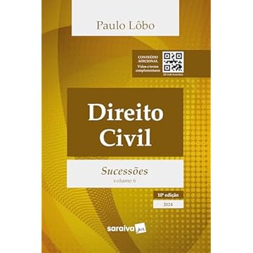 Capa do livro Direito Civil: Sucessões - 10ª edição 2024: Volume 6