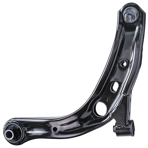 Image of Detroit Axle - 8pc Front End Suspension Kit for 2000-2006 Mazda MPV, 2 Lower Control Arms w /Ball Joints 4 Outer Inner Tie Rods 2 Boots 2001 2002 2003 2004 2005 Replacement