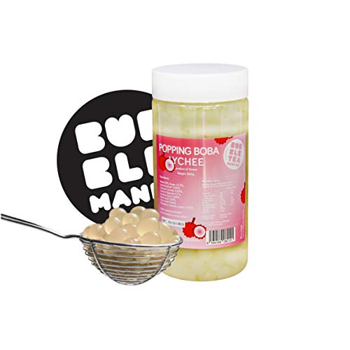 Popping bobas para Bubble tea Té de burbujas de Lychee (450 g) Cover